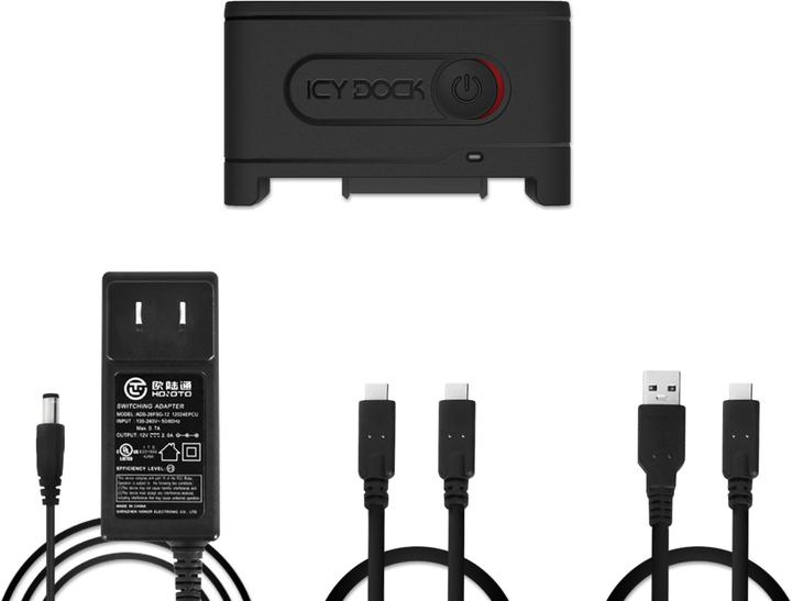 Produktbild Icy Dock MB931U-1VB Schnittstellenkarte/Adapter M.2