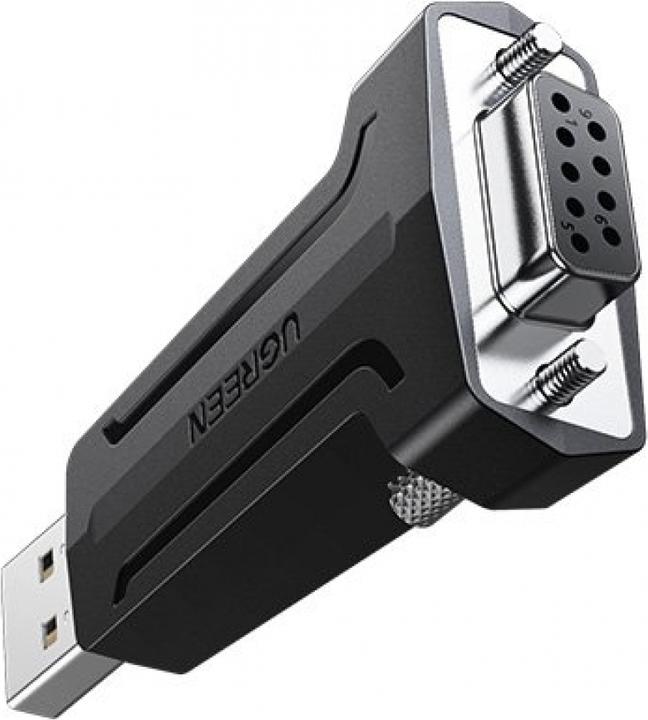 Produktbild Ugreen USB 2.0 auf RS232 DB9 Seriell Adapter (USB-A)