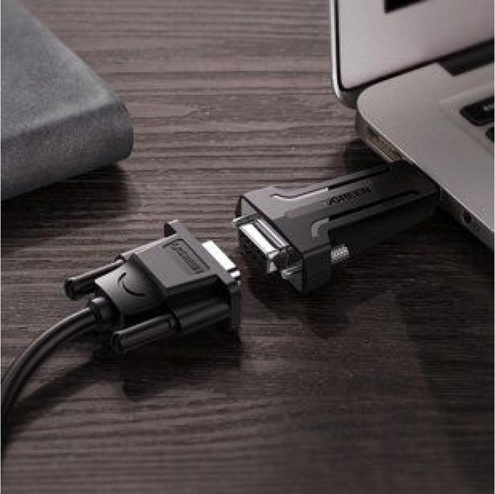 Produktbild Ugreen USB 2.0 auf RS232 DB9 Seriell Adapter (USB-A)