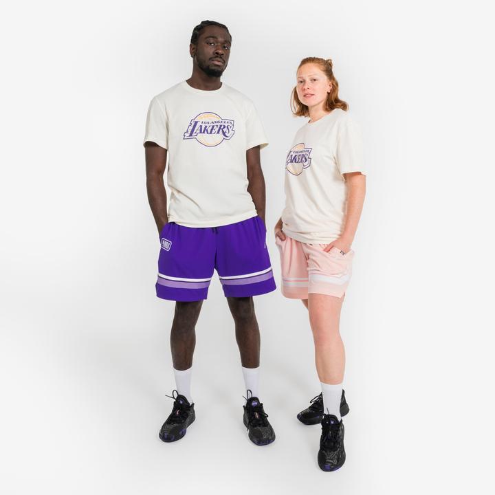 Actual product image Tarmak Damen/Herren Basketball Shorts NBA - SH900 violett (L)