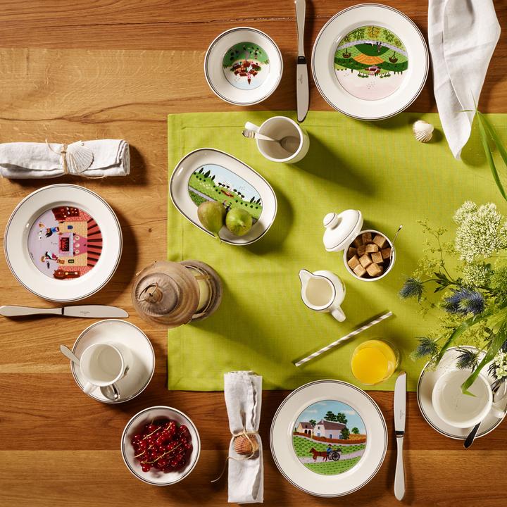 Produktbild Villeroy & Boch Suppenteller Bauer Design Naif (1 x, 21 cm)