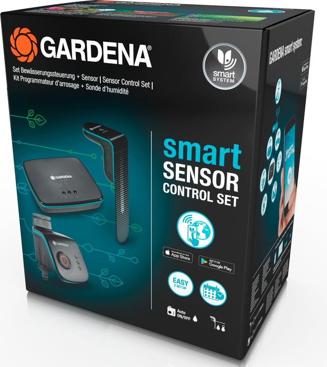 Immagine prodotto Gardena Set di controllo del sensore intelligente (Kit di irrigazione)