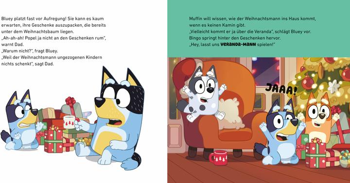 Productafbeelding BLUEY – Fröhliche Weihnachten mit Veranda-Mann (Duits, 2024)