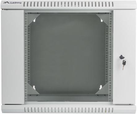 Image du produit Lanberg WF02-6609-10S Rack 9U étagère murale (9 HE, Rack 19 pouces)