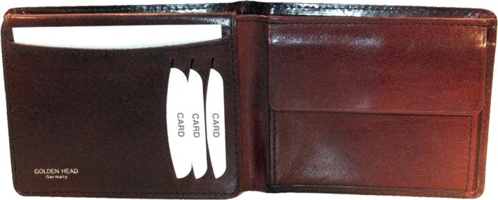 Actual product image Golden Head Colorado wallet RFID leather 12 cm