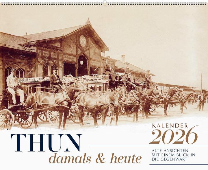 Actual product image Thun damals & heute – Kalender 2026