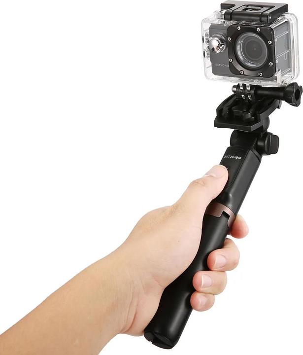 Actual product image BlitzWolf 3 in 1 Mobile Phone and Actioncam Tripod Vlogging + Selfie Stick