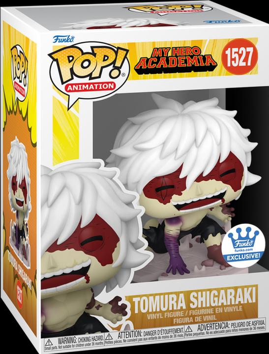 Actual product image Funko POP! My Hero Academia Tomura Shigaraki (Laughing) Exclusive