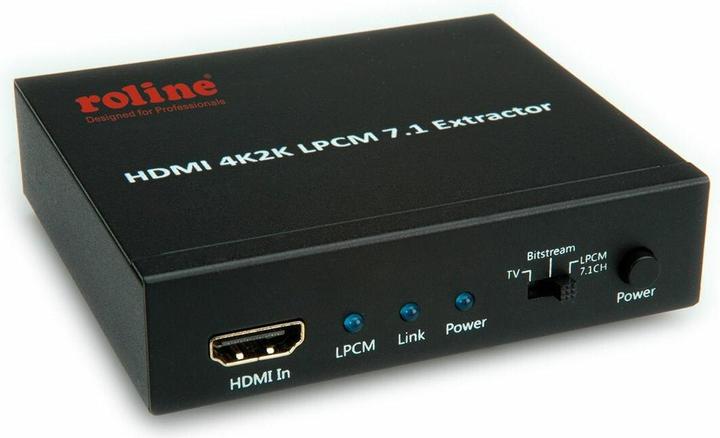 Produktbild Roline HDMI 4K2K Audio Extraktor LPCM 7.1