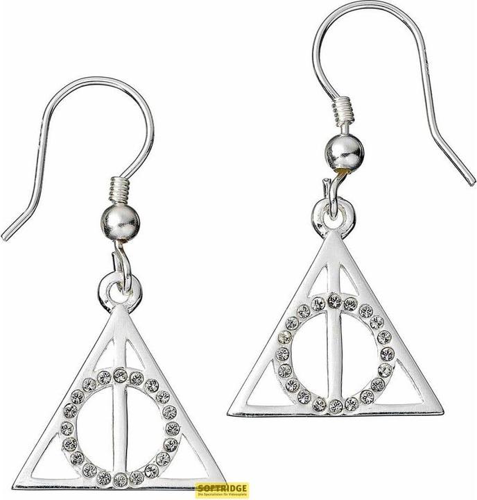 Carat Shop Harry Potter boucles d'oreilles Drop Reliques de la Mort with Crystals (argent sterling) (Sterlingsilber)