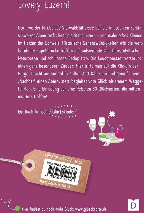 Produktbild Glücksorte in Luzern (Deutsch, Laila Bosco, 2022)