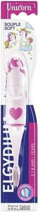 Elgydium Kids Unicorn Toothbrush for Ages 2 to 6 (Soft)