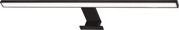 Briloner LED Spiegelleuchte, schwarz, 1xLED-Platine/8W (780 lm)