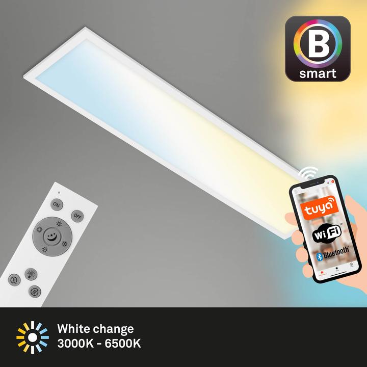 Image du produit Briloner B smart WiFi + Bluetooth Panneau LED CCT (3000 lm)