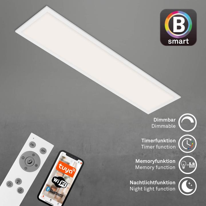 Image du produit Briloner B smart WiFi + Bluetooth Panneau LED CCT (3000 lm)