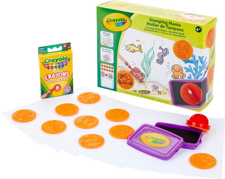 Produktbild Crayola Craft Set Tierstempel Set