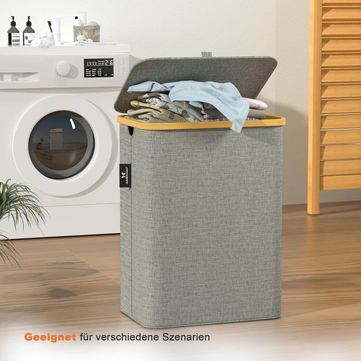Produktbild Adel Dream Wäschekorb mit Deckel (160 l)