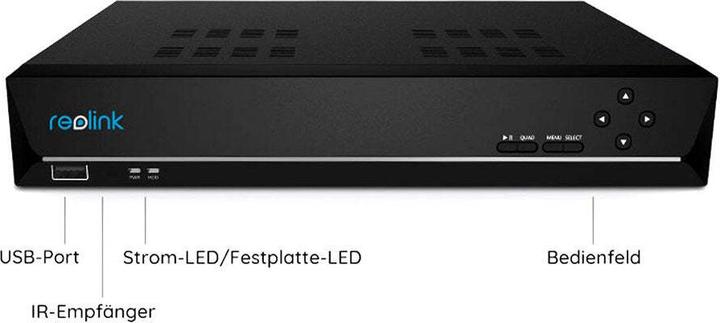 Produktbild Reolink RLN8-410 (Netzwerk Videorecorder (NVR))
