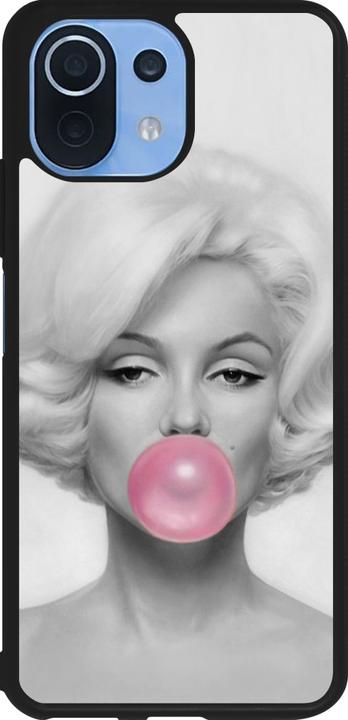 Immagine prodotto PhoneLook Coperchio in silicone nero Marilyn Bubble (Xiaomi Mi 11 Lite 5G)