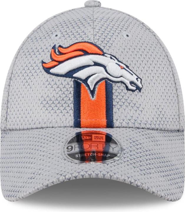 Actual product image New Era 9Forty Stretch Cap SIDELINE Denver Broncos grey (One size)