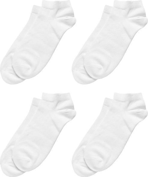 Viva Sneakers 39/42, Weiss - Herrensocken (8er Pack, 39 - 42)