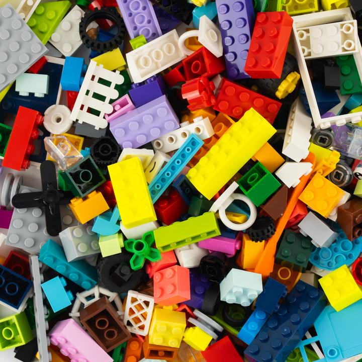 Image du produit LEGO Briques Mélange de couleurs - 400 gr. - ca. 400 pièces - Colorful bricks mix - NOUVEAU (LEGO Accessoires)