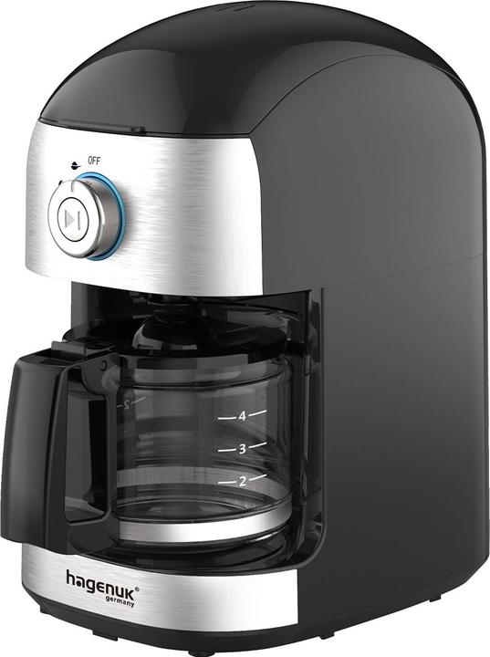 Produktbild hagenuk Kaffeemaschine mit Mahlwerk, 0,5 l, 500 W
