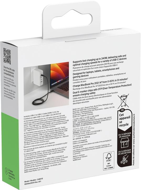 Actual product image Belkin CAB015bt1M (1 m, USB 2.0, 48 W)