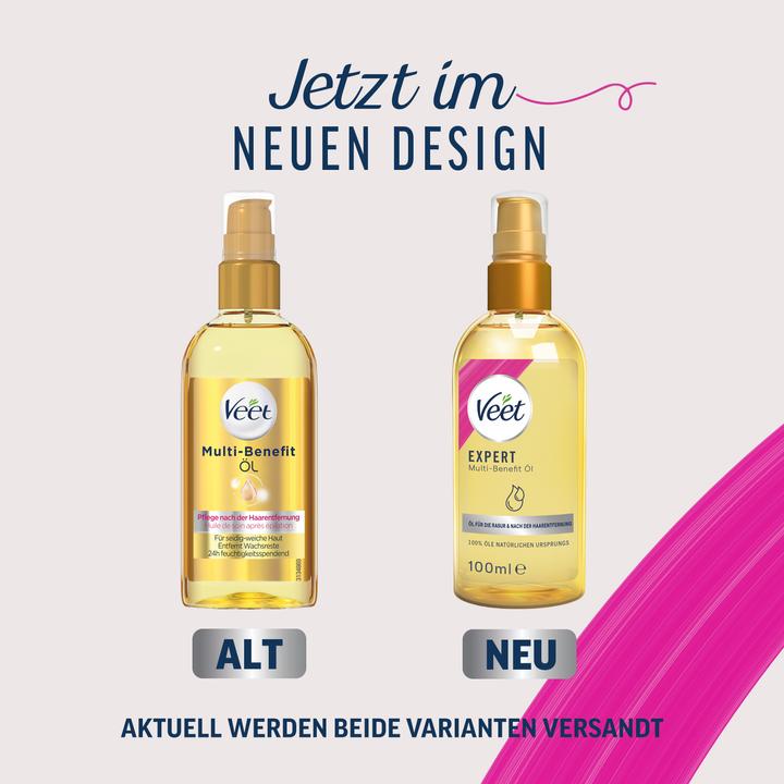 Immagine prodotto Veet Olio per il corpo Multi Benefit 100 ml (100 ml, 1 x, 113 g)