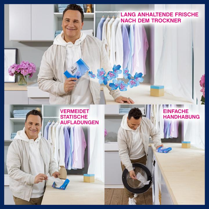 Produktbild Lenor Trocknertücher Aprilfrisch (34 Waschgänge, Waschtücher)