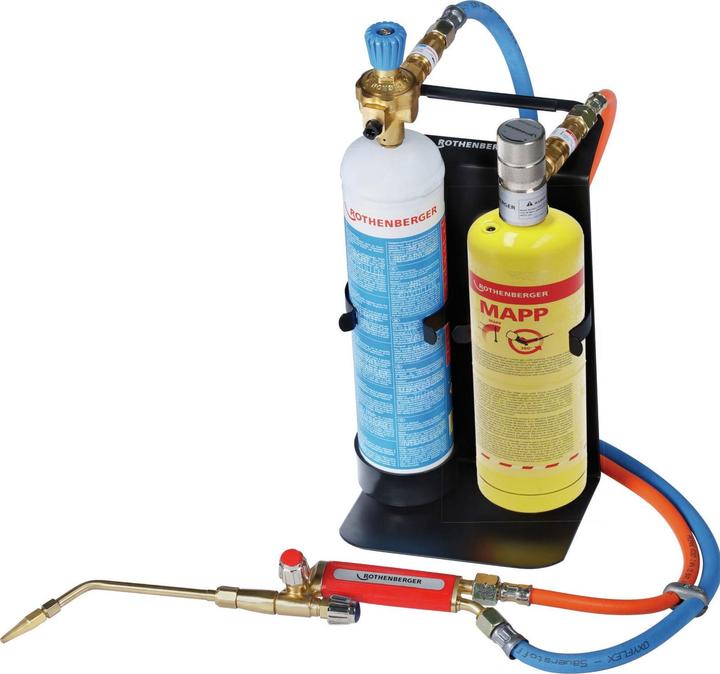 Image du produit Rothenberger 1000000558 ALLGAS Mobile Pro, 7/16"-EU, mit Kartuschen