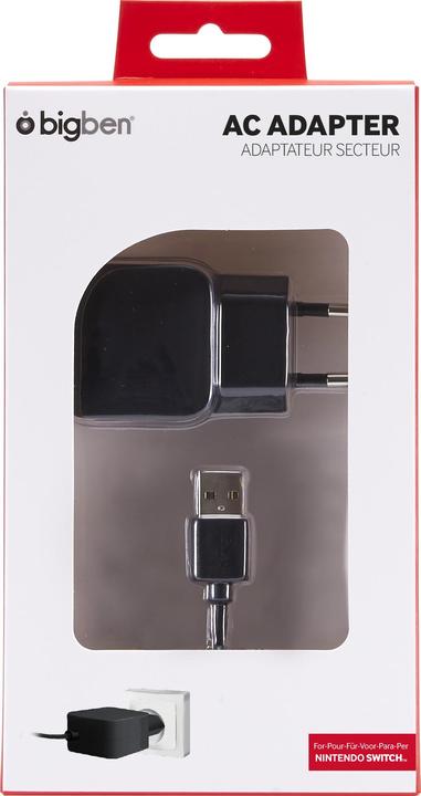 Actual product image Bigben AC adapter V2 (Switch, Switch OLED, Switch Lite)