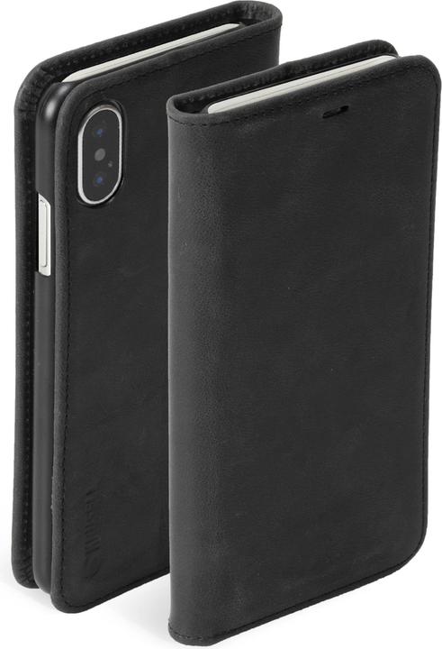 Produktbild Krusell Sunne 4 Card FolioWallet Apple iPhone XS Max vintage black (Apple iPhone XS Max)