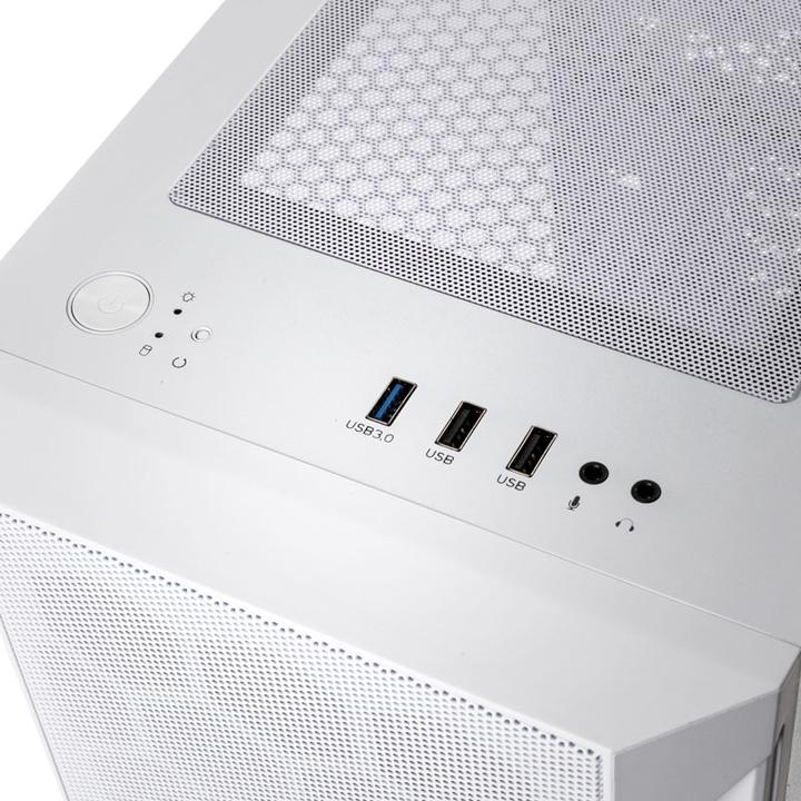 Produktbild Silverstone Fara H1M Pro Micro-ATX Gehäuse, Tempered Glass (mATX)