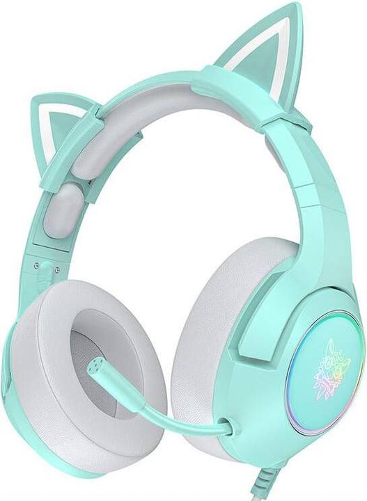 Onikuma K9 RGB-Gaming-Kopfhörer Grün (Kabelgebunden)