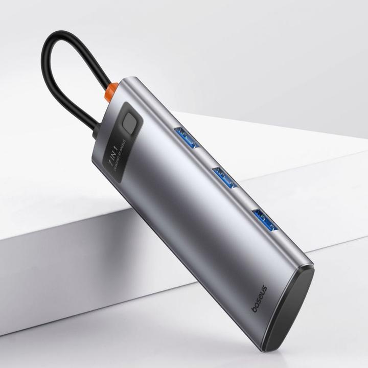 Immagine prodotto Baseus B00030708811-00 (USB-C, 7 Porti)