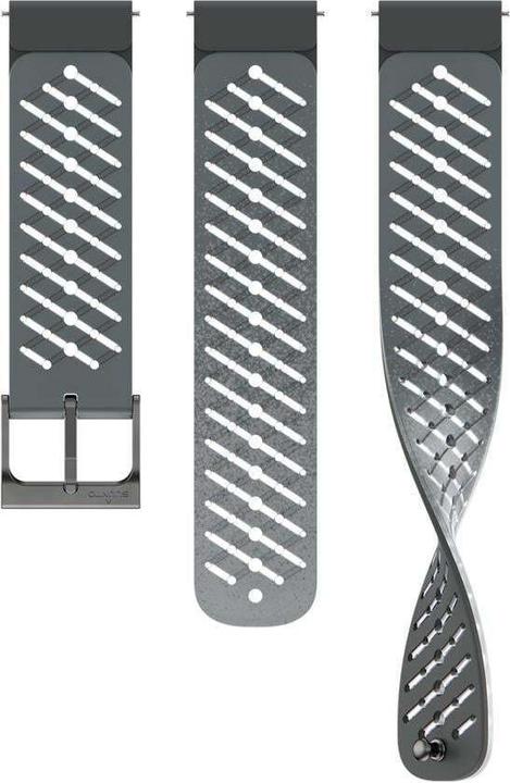 Suunto 22 Ath5 Silicone Strap Graphite S+M (22 mm, Silikon)