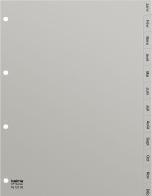 Actual product image Kolma Register 1874403 A4, PP, janvier-décembre, French, grey
