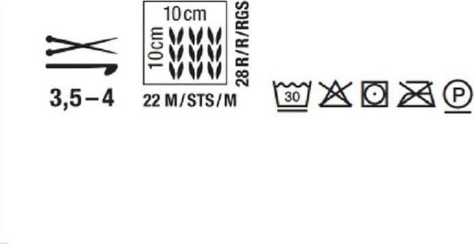 Nährwerte und Zutaten Rico Design Wolle Baby Classic Glitz dk 50 g Mint (165 m)