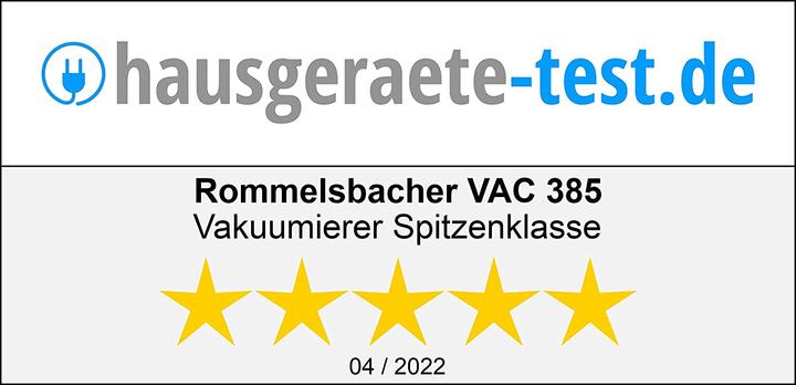 Actual product image Rommelsbacher VAC 385