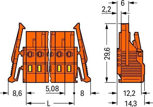 Productafbeelding Wago Vrouwelijke stekker