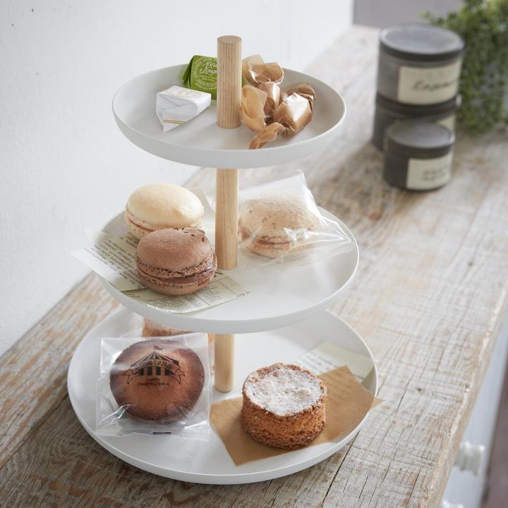 Produktbild Yamazaki 3-stöckiger Dessertständer TOSCA