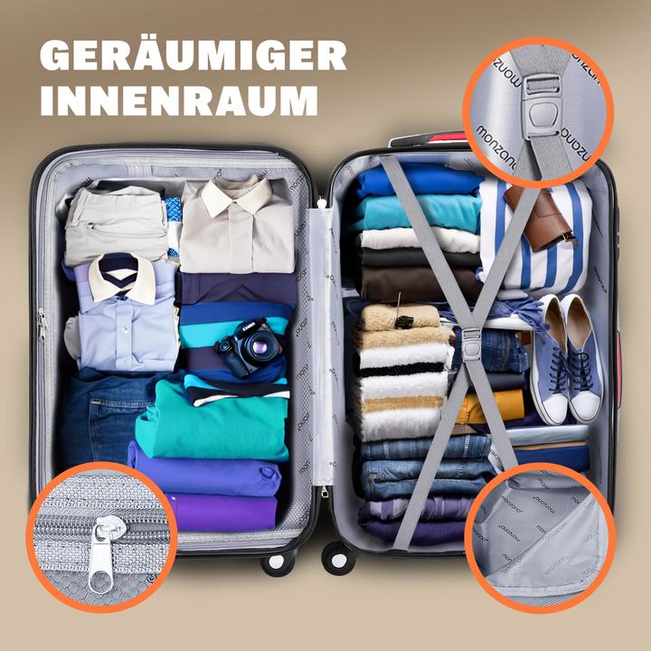 Produktbild Monzana Hartschalenkoffer (120 l, L (90 - 115l))