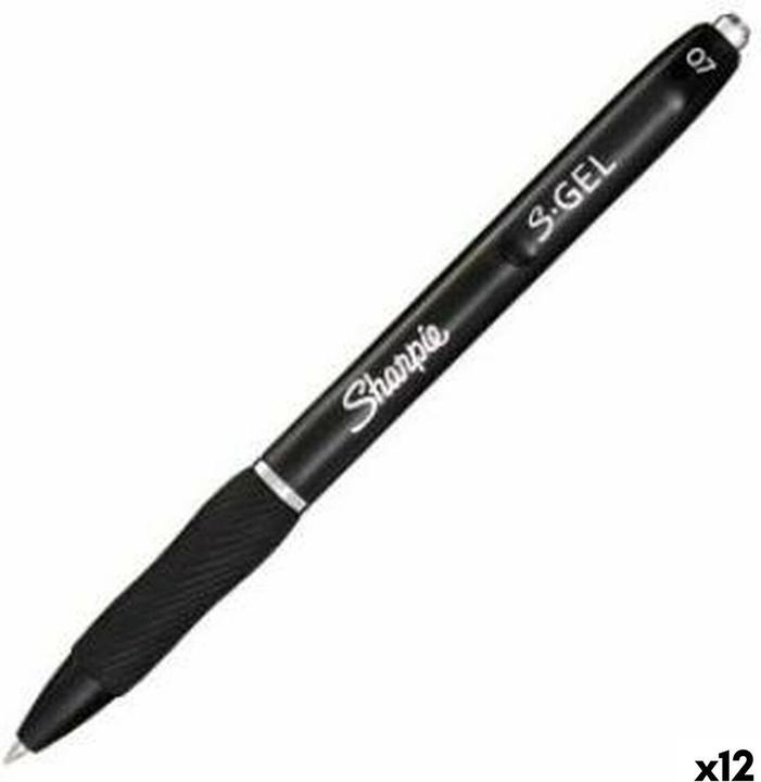 Actual product image Sharpie Gel pen 0.7 mm, 12 pieces (Black, 12 x)