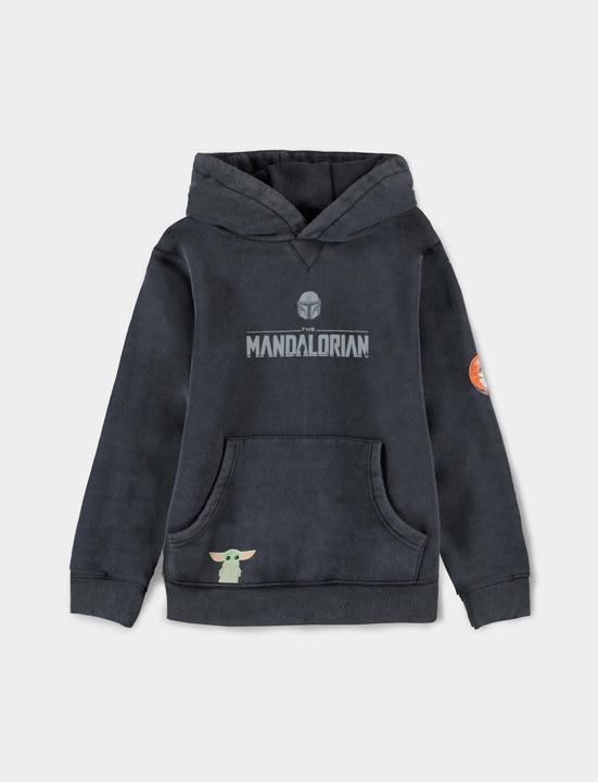 Immagine prodotto The Mandalorian La felpa con cappuccio a toppe delle bambine (134, 140)