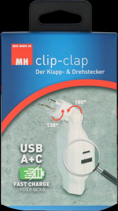 Produktbild Max Hauri clip-clap (Typ 13, 3 x)