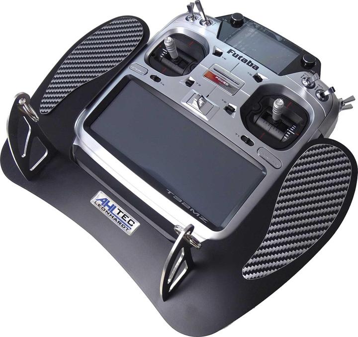 Image du produit AHLtec pupitre émetteur futaba t32mz carbon avec étrier standard de pupitre émetteur, sans repose-mains