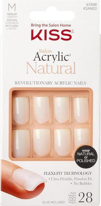 KISS Nails - Natural Nails Euphoria (Nagelutensil, Gold, Blond)