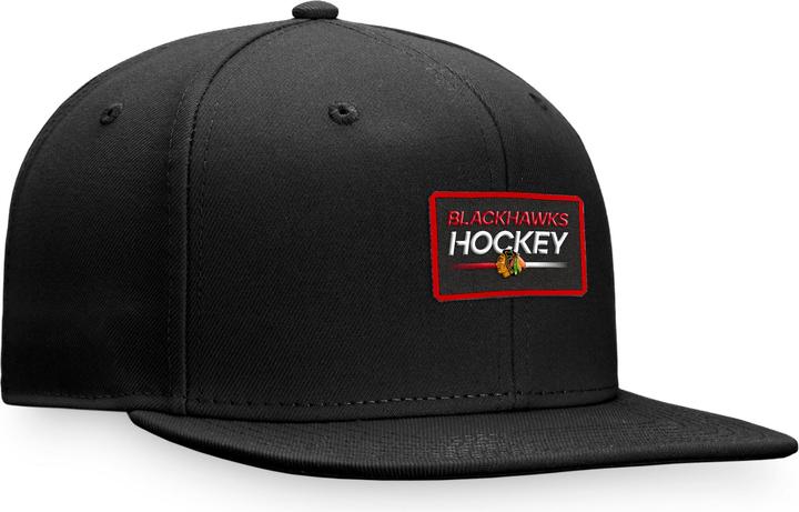 Actual product image IH Authentic Pro Prime Flat Brim Snapback Chicago Blackhawks