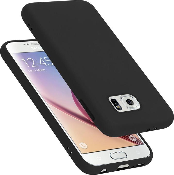Actual product image Cadorabo TPU Liquid Silicone Case Cover (Samsung Galaxy S6)